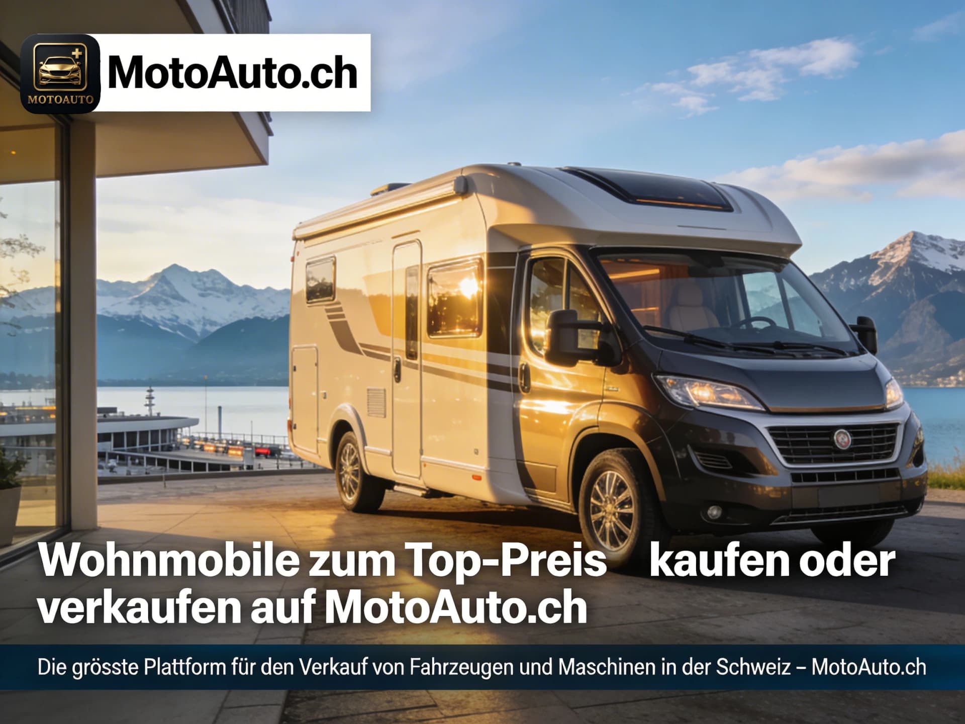 Ein Beispiel für die Ankündigung eines Campers