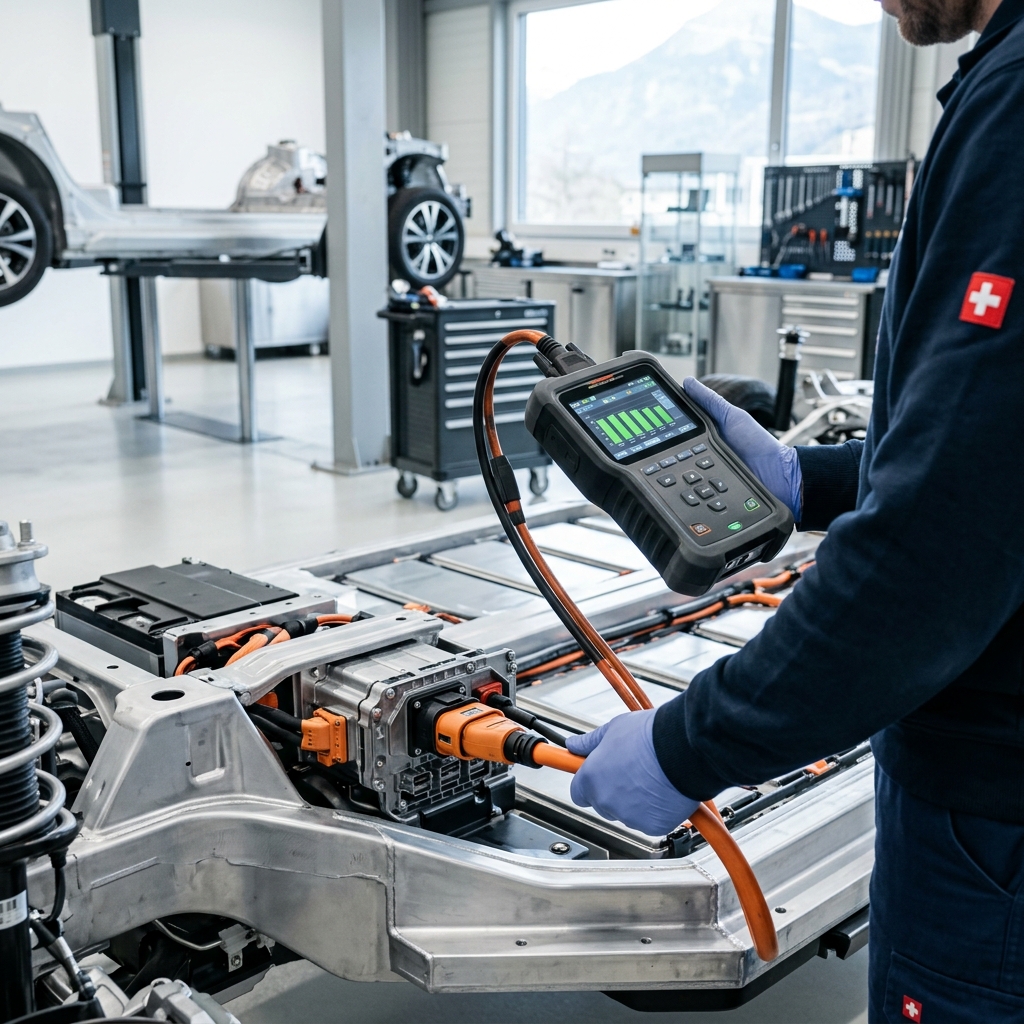 Batterietest E-Auto